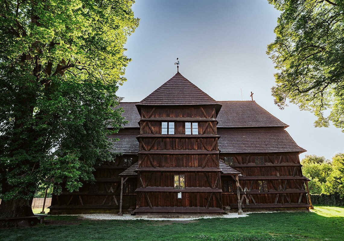 Drevený artikulárny kostol - Hronsek