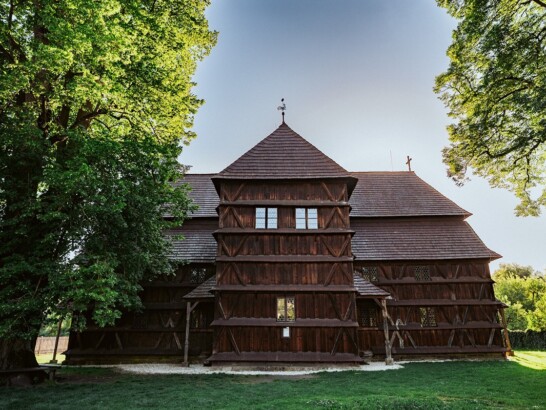 Drevený artikulárny kostol - Hronsek